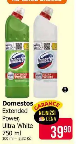 Teta Domestos Extended Power, Ultra White 750 ml nabídka