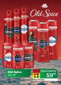 Tamda Foods Old Spice dea, SG nabídka