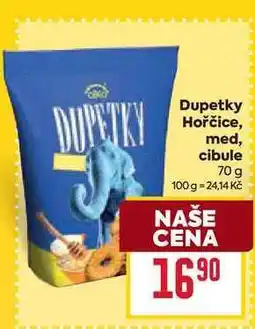 Billa Dupetky Hořčice, med, cibule 70 g nabídka
