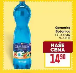 Billa Gemerka Botanica 1,5l nabídka