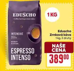 Billa Eduscho Zrnková káva 1 kg nabídka