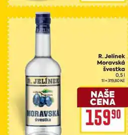 Billa R. Jelínek Moravská švestka 0,5l nabídka