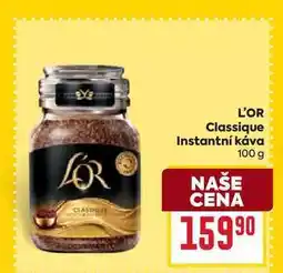 Billa L'OR Classique Instantní káva 100g nabídka