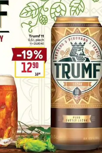 Billa Trumf 11 0,51, plech nabídka