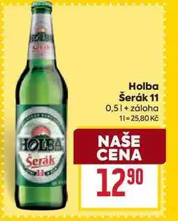 Billa Holba Šerák 11 0,5l nabídka