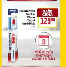 Billa Parodontax Gentle Clean Zubní kartáček 1ks nabídka
