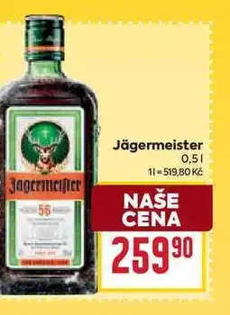 Billa Jägermeister 0,5l nabídka