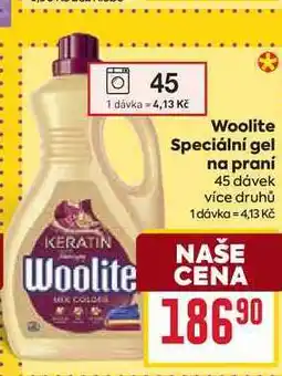Billa Woolite Speciální gel na praní 45 dávek nabídka