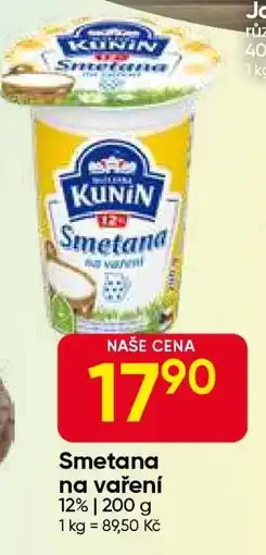 Hruška Smetana na vaření nabídka