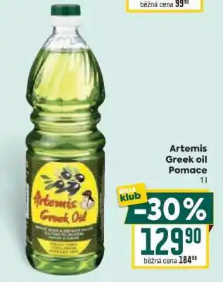 Billa Artemis Greek oil Pomace nabídka