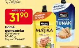 Hruška HAMÉ POMAZÁNKA nabídka