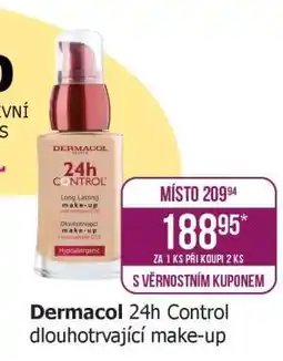 Teta Dermacol 24h Control dlouhotrvající make-up nabídka