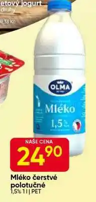 Hruška Mléko čerstvé polotučné nabídka