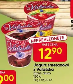 Hruška Jogurt smetanový z Valašska nabídka