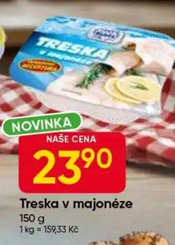 Hruška TRESKA V MAJONÉZE nabídka