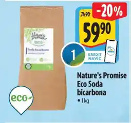 Albert Nature’s Promise Eco Soda bicarbonate nabídka