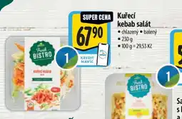 Albert Kuřecí kebab salát nabídka