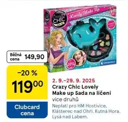 Tesco Crazy Chic Lovely Make up Sada na líčení nabídka