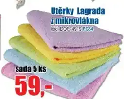 EVA Utěrky Lagrada z mikrovlákna nabídka