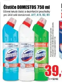 EVA Čističe DOMESTOS nabídka