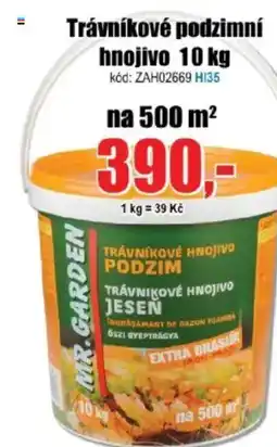 EVA Trávníkové podzimní hnojivo nabídka