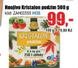 EVA Hnojivo Kristalon podzim nabídka