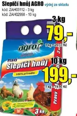 EVA Slepičí hnůj AGRO nabídka