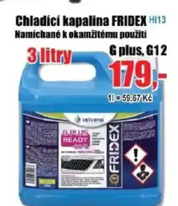 EVA Chladící kapalina FRIDEX nabídka