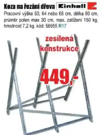 EVA Koza na řezání dřeva nabídka