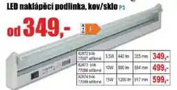 EVA LED naklápěcí podlinka, kov/sklo nabídka