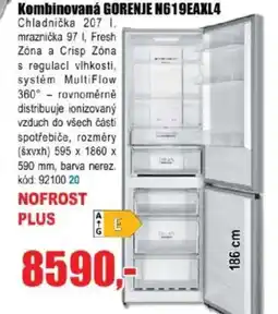 EVA Kombinovaná GORENJE N619EAXL4 nabídka