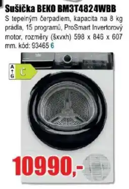 EVA Sušička BEKO BM3T4824WBB nabídka