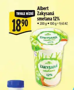 Albert Zakysaná smetana nabídka