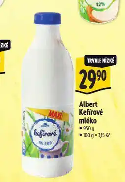 Albert Kefírové mléko nabídka