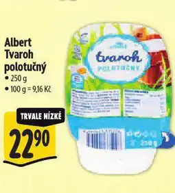 Albert Tvaroh polotučný nabídka