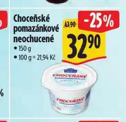 Albert Choceňské tradiční pomazánkové nabídka