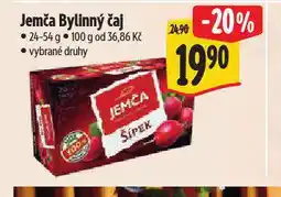 Albert Jemča čaj nabídka