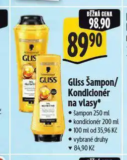 Albert Gliss kondicionér nabídka