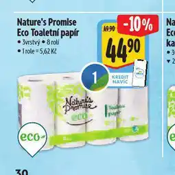 Albert Eco toaletní papír nabídka