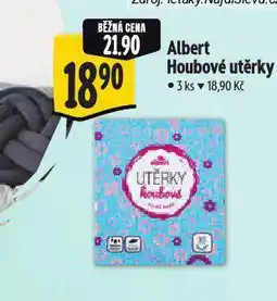 Albert Houbové utěrky nabídka