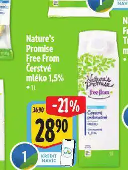 Albert Free from čerstvé mléko nabídka