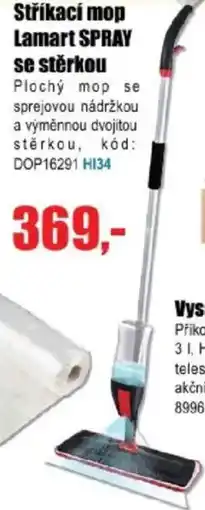 EVA Stříkací mop Lamart SPRAY se stěrkou nabídka