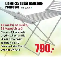 EVA Elektrický sušák na prádlo Professor nabídka