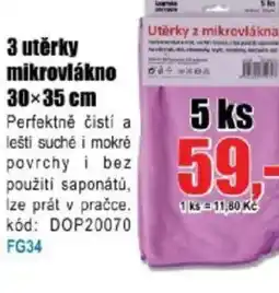 EVA 3 Utěrky mikrovlákno nabídka