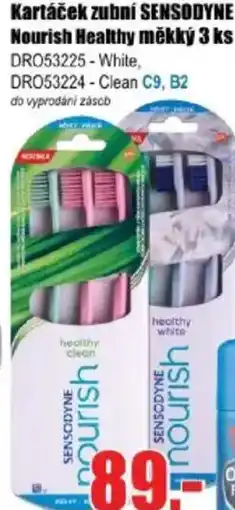 EVA Kartáček zubní SENSODYNE Nourish Healthy měkký nabídka