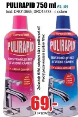 EVA Pulirapid nabídka