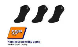 Action Kotníkové ponožky lotto nabídka