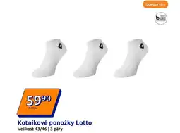 Action Kotníkové ponožky lotto nabídka