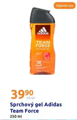 Action Sprchový gel adidas team force nabídka