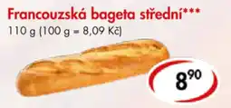CBA Francouzská bageta střední nabídka